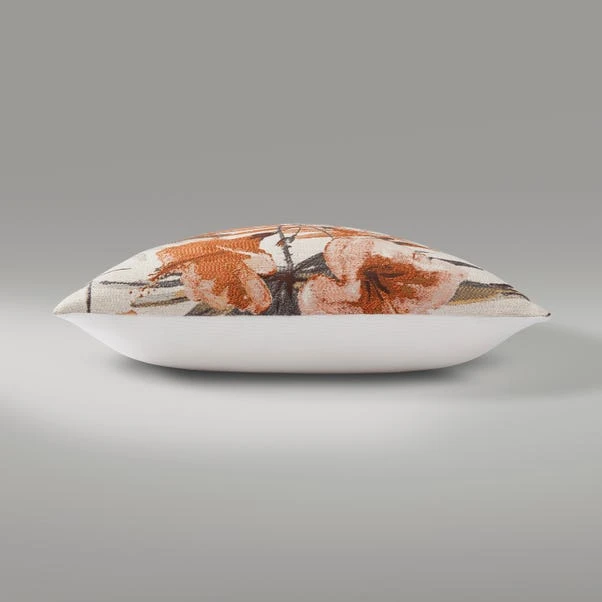 Dunelm Natural Leaf Tapestry Cushion 3 Dunelm Natural Leaf Tapestry Cushion - Image 3