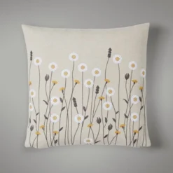 Dunelm Scandi Floral Cushion Cover