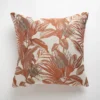 Dunelm Leaf Floral Cushion Cover