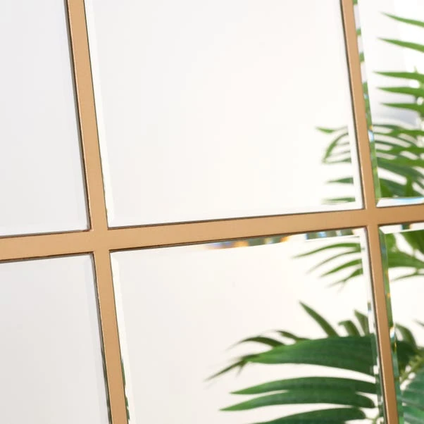 Dunelm Luxe Window Mirror, Gold 150x70cm 2 Dunelm Luxe Window Mirror, Gold 150x70cm - Image 2