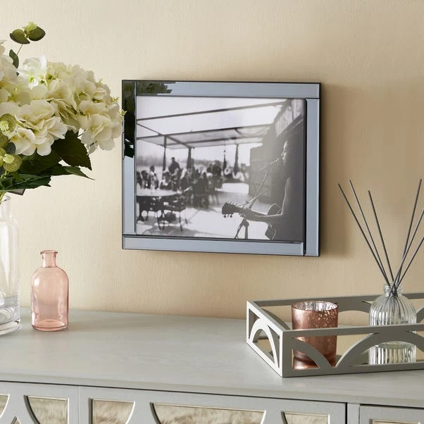 Dunelm Luxe Smoked Photo Frame 12"x10" (30cm X 25cm) 1 Dunelm Luxe Smoked Photo Frame 12"x10" (30cm X 25cm)