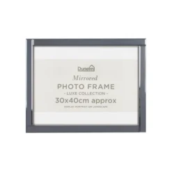Dunelm Luxe Smoked Photo Frame 16" X 12" (30cm X 40cm) 5 Dunelm Luxe Smoked Photo Frame 16" X 12" (30cm X 40cm) -Elegant Home 30767204 alt02