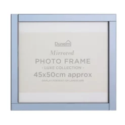 Dunelm Luxe Smoked Photo Frame 20" X 18" (50cm X 45cm) -Elegant Home 30767205 alt02