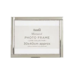 Dunelm Diamante Photo Frame 16" X 12" (30cm X 40cm) -Elegant Home 30767209 alt02