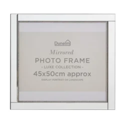 Dunelm Diamante Photo Frame 20" X 18" (50cm X 45cm) -Elegant Home 30767210 alt02