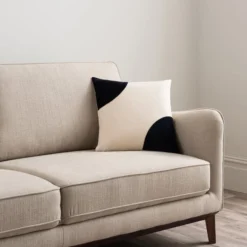 Dunelm Clarabelle Black Cushion 8 Dunelm Clarabelle Black Cushion -Elegant Home 30767379 alt02