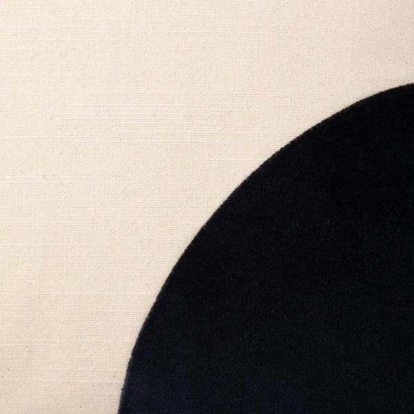 Dunelm Clarabelle Black Cushion 4 Dunelm Clarabelle Black Cushion - Image 4