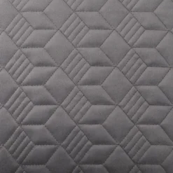 Dunelm Quilted Geo Cushion -Elegant Home 30767405 alt03