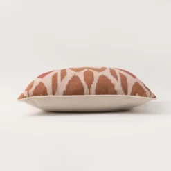 Dunelm Luxe Traveller Ikat Square Cushion -Elegant Home 30767412 alt04