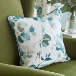 Dunelm Eucalyptus Green Cushion