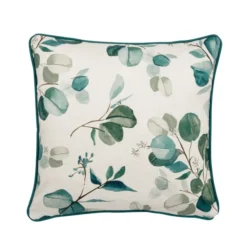 Dunelm Eucalyptus Green Cushion -Elegant Home 30768047 alt02
