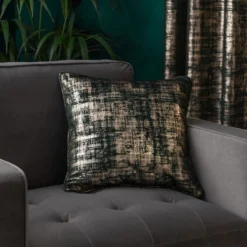 Dunelm Romano Velour Cushion
