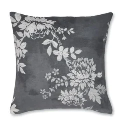 Dunelm Cascade Floral Chenille Cushion -Elegant Home 30769732 alt02