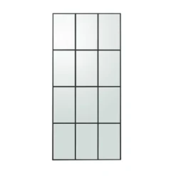 Dunelm Luxe Window Mirror, 65x145cm -Elegant Home 30777779 alt03