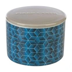 Fired Earth Large Ceramic Assam & White Cedar Wax Filled Candle -Elegant Home 30778168 alt02