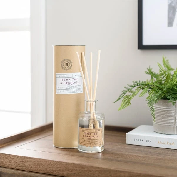 Churchgate Diffuser Black Tea And Patchouli 200ml 1 Churchgate Diffuser Black Tea And Patchouli 200ml
