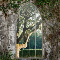 Dunelm Buttercup Garden Outdoor Mirror, 160x85cm