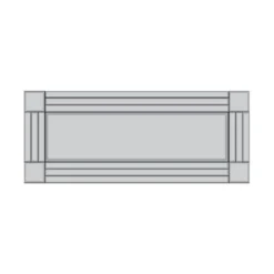 Dunelm Loxeley Free Standing Mirror, 150x40cm -Elegant Home 30780675 alt05