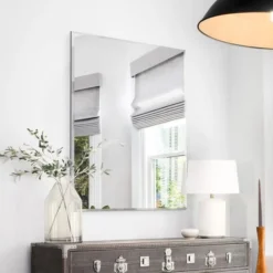 Elegant Home 85 Dunelm Frameless Rectangle Venetian Wall Mirror 100x70cm