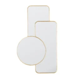 Dunelm Curves Multi Shape Wall Mirror -Elegant Home 30781502 alt02