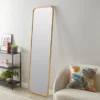 Dunelm Pine Rounded 170cm X 40cm Full Length Mirror