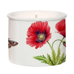 Portmeirion Botanic Garden Poppy Wax Filled Candle -Elegant Home 30788906 alt03