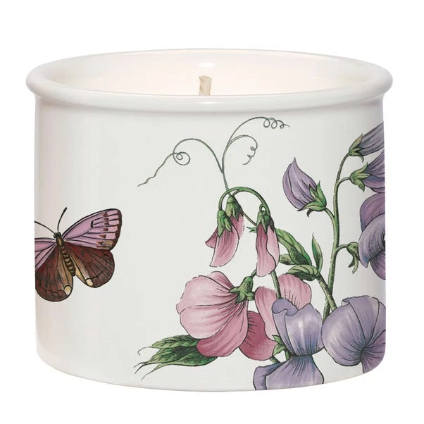 Portmeirion Botanic Garden Sweet Pea Wax Filled Candle 3 Portmeirion Botanic Garden Sweet Pea Wax Filled Candle - Image 3