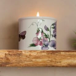 Portmeirion Botanic Garden Sweet Pea Wax Filled Candle 8 Portmeirion Botanic Garden Sweet Pea Wax Filled Candle -Elegant Home 30788907 alt04