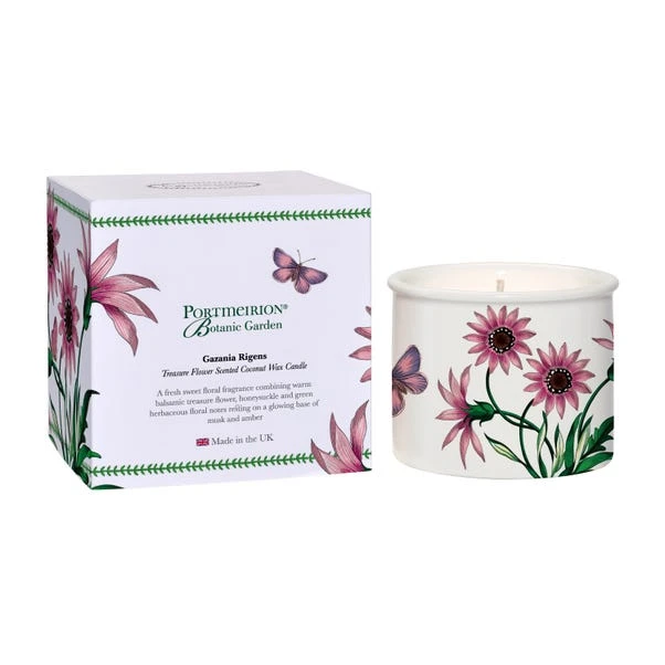 Portmeirion Botanic Garden Treasure Flower Wax Filled Candle 1 Portmeirion Botanic Garden Treasure Flower Wax Filled Candle