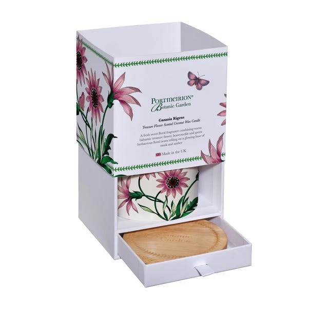 Portmeirion Botanic Garden Treasure Flower Wax Filled Candle 2 Portmeirion Botanic Garden Treasure Flower Wax Filled Candle - Image 2