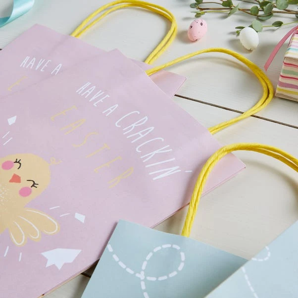 Dunelm Pack Of 4 Happy Easter Paper Gift Bags 3 Dunelm Pack Of 4 Happy Easter Paper Gift Bags - Image 3