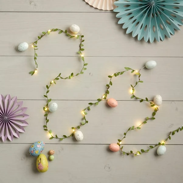 Dunelm Traditional Easter Egg String Lights 1 Dunelm Traditional Easter Egg String Lights