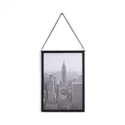 Dunelm Black Hanging Chain Photo Frame A4 -Elegant Home 30795074 alt02