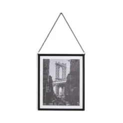 Dunelm Black Hanging Chain Photo Frame 10x12 -Elegant Home 30795075 alt02