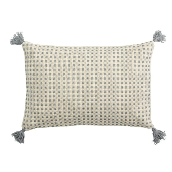 Simply Green Coconut Grove Tassel Cushion 1 Simply Green Coconut Grove Tassel Cushion
