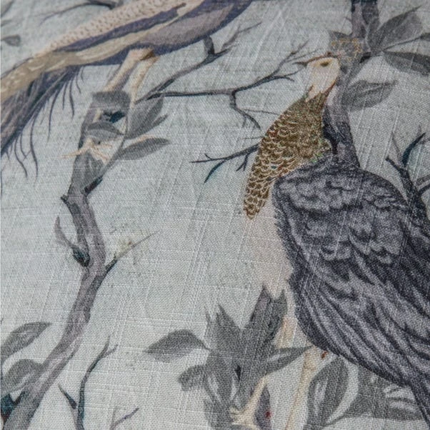 Cedar & Sage Pretty Peacock Tassled Cushion 3 Cedar & Sage Pretty Peacock Tassled Cushion - Image 3