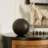 Dunelm Wood Effect Ball Black