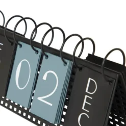 Dunelm Smart Industrial Calendar Block 6 Dunelm Smart Industrial Calendar Block -Elegant Home 30796403 alt04