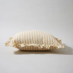 Dunelm Frilled Stripe Cushion Cover 10 Dunelm Frilled Stripe Cushion Cover -Elegant Home 30796407 alt04