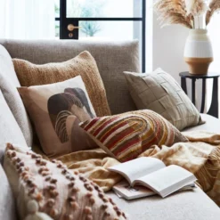 Dunelm Artisan Elephant Cushion -Elegant Home 30796411 alt03