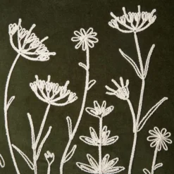 Dunelm Velour Rope Embroidered Floral Cushion 9 Dunelm Velour Rope Embroidered Floral Cushion -Elegant Home 30796414 alt03