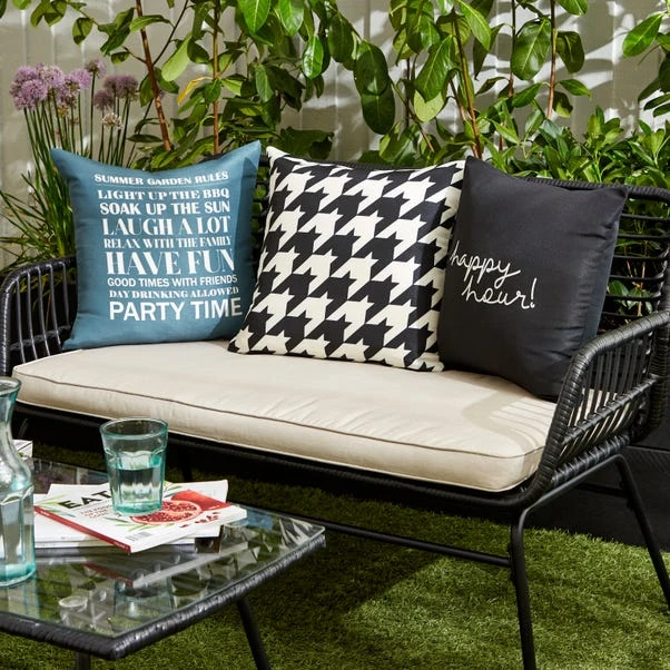 Dunelm Smart Pack Of 3 Indoor Outdoor Cushion Covers 1 Dunelm Smart Pack Of 3 Indoor Outdoor Cushion Covers