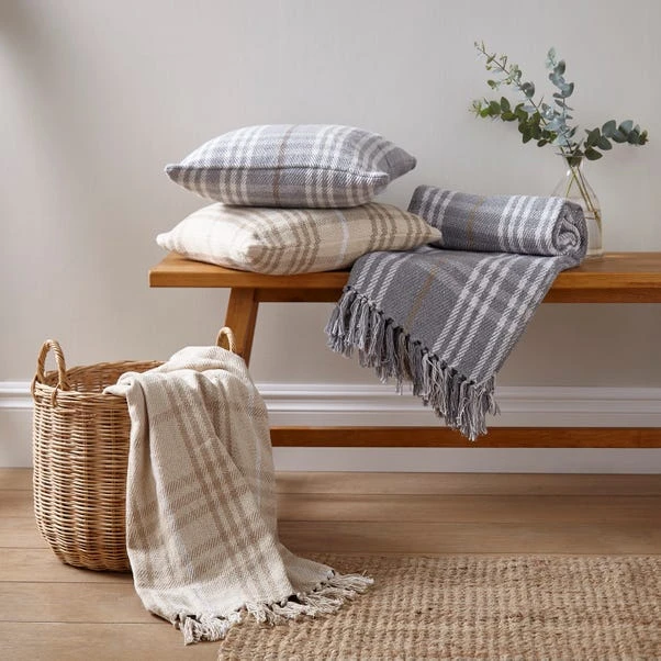 Dunelm Countryman Check Cushion 4 Dunelm Countryman Check Cushion - Image 4