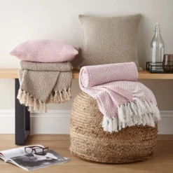 Dunelm Norris Cushion -Elegant Home 30796435 alt04