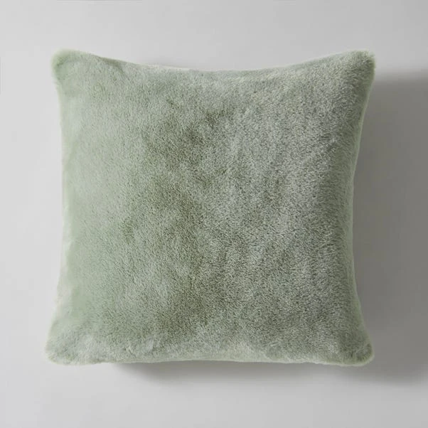 Dunelm Adeline Faux Fur Cushion Cover 1 Dunelm Adeline Faux Fur Cushion Cover