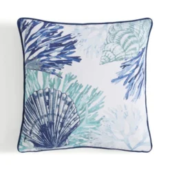 Natural History Museum Shoreline 43x43cm Outdoor Cushion -Elegant Home 30796443 alt02