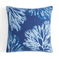 Natural History Museum Cyanotype 43x43cm Outdoor Cushion -Elegant Home 30796444 alt02