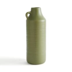 Dunelm Ceramic Vase 38cm Olive -Elegant Home 30796784 alt03