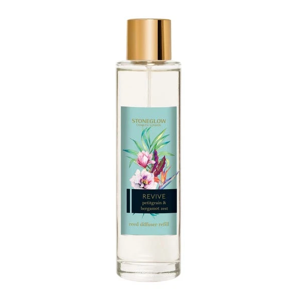 Stoneglow Petitgrain & Bergamot Zest Revive 200ml Reed Diffuser Refill 1 Stoneglow Petitgrain & Bergamot Zest Revive 200ml Reed Diffuser Refill