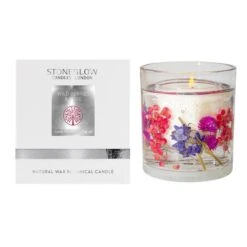 Stoneglow Wild Berries & Rose Scented Pillar Candle
